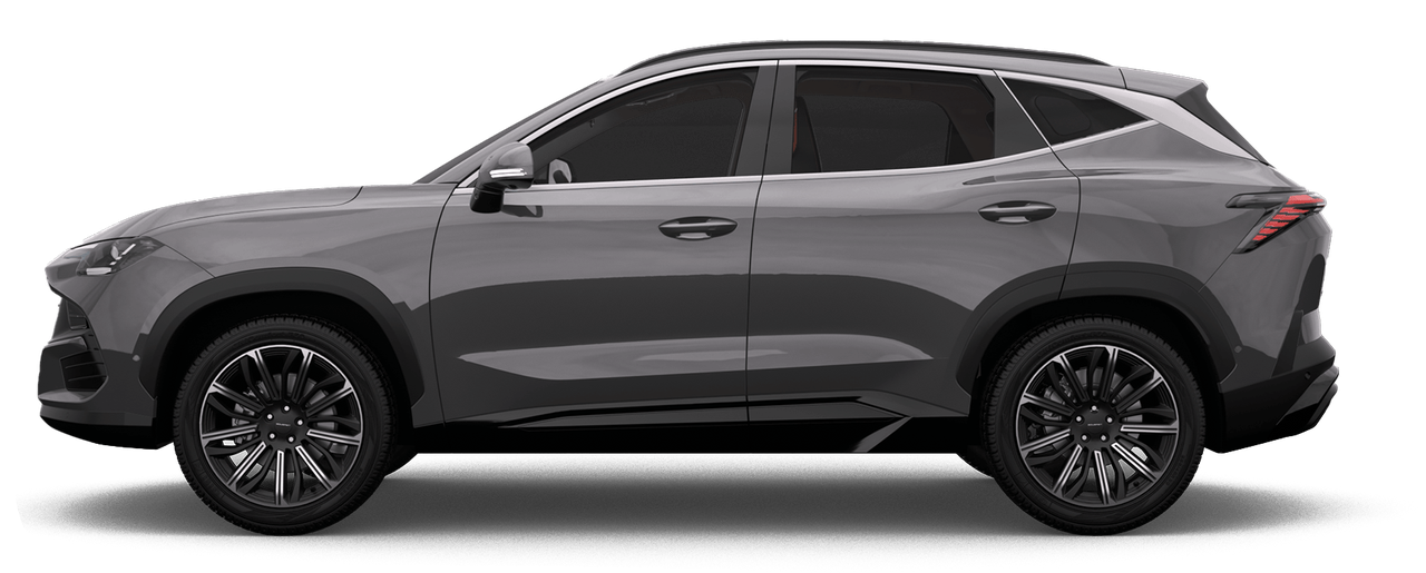 Vista lateral del SOUEAST S06 PHEV Vista lateral del SOUEAST S06 PHEV